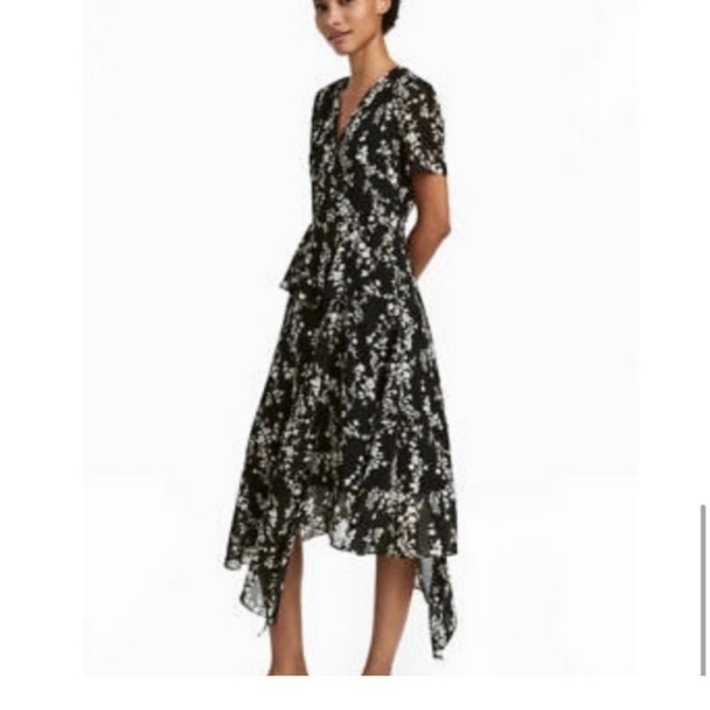 H&M asymmetrical dress